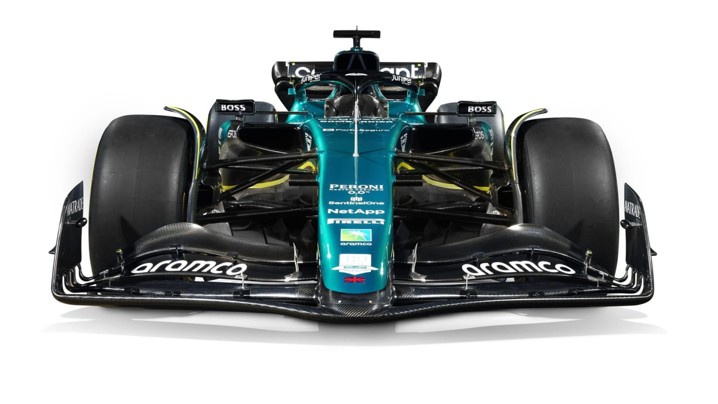 Aston Martin unveils AMR23 for 2023 F1 season | RACER